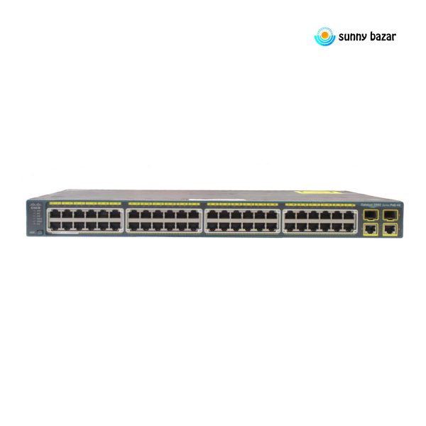 سوئیچ سیسکو مدل WS-C2960-48PST-L