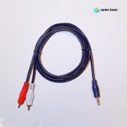 کابل 1 به 2 صدا طول 1.8 متر Detex